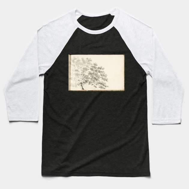 A Tree, with a Line of Trees Beyond, 1789 Baseball T-Shirt by Art_Attack